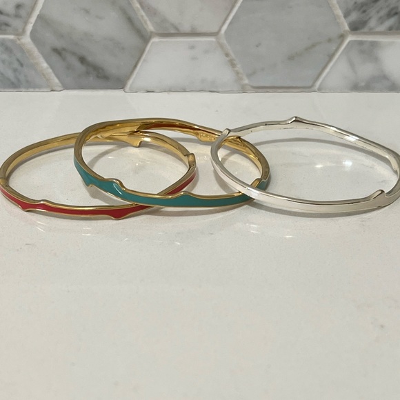 Stella & Dot- Carrie Bangles Trio (set of 3) - Picture 3 of 3